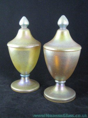 LOETZ 'Siberisis' Vases with Covers