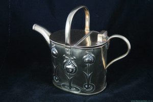 Art Nouveau watering can, J Sankey & Sons